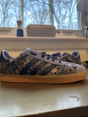 Adidas x Liberty London Gazelle Floral Sneakers, Size 6 Kids/ 8 Women’s - Image 1 of 4