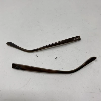 PIEZAS BRAZO TEMPLO MARRÓN CON TORNILLOS -T17 Maui Jim HONI MJ 758-22B Foto 1 de 4