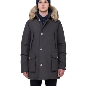 NEU WOOLRICH JOHN RICH & BROS ARCTIC PARKA DF SCHWARZ XS XSMALL DAUNENJACKE KANADA - Bild 1 von 6