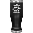 Funny Samoyed Gifts Pilsner Tumbler Beer Glass Travel Mug Cup Mom Dog X-31V