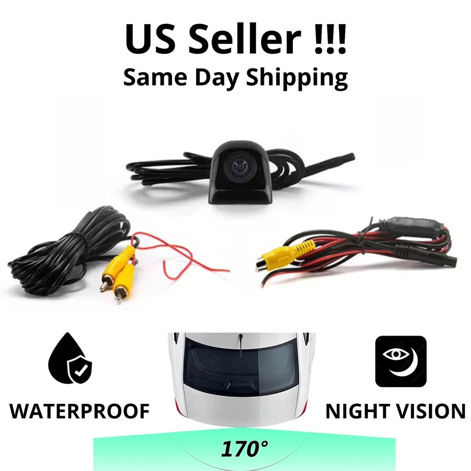 New Backup Camera Rear IP68 Universal for ALPINE ILX-W650 ILXW650 Night Vision Foto 1 de 4