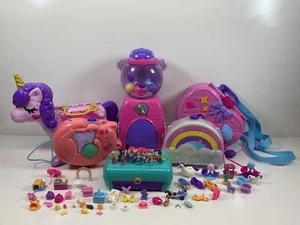 Polly Pocket 2017+ Spielzeug Lot Kaugummiball Katze Einhorn Häuser und diverse Artikel - Bild 1 von 24