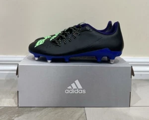 Adidas Malice SG Metal Studs Rugby Black Boots GZ4173 Mens Size US 11 New ✅ - Picture 1 of 12