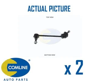 2 x PAIRE DE BARRES ANTIROULIS NEUVES COMLINE AVANT DROP LINK QUALITÉ D'ORIGINE CSL7021 - Photo 1/4