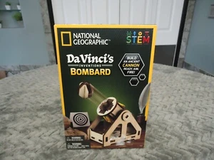NATIONAL GEOGRAPHIC DA VINCI'S BOMBARD CANNON HOLZMODELLBAUSATZ (neu) ^ - Bild 1 von 4