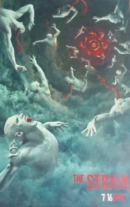 pOSTER COMIC CON 2017 SDCC THE STRAIN HORROR TV SERIES FX UNFRAMED neocurio - Picture 1 of 8