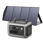 ALLPOWER R600 600W Powerstation mit Solarpanel 200W fr Garten Reise Camping RV