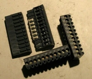 2+2 PCS SIEMENS AS-BDEP-216 TERMINAL BLOCKS 1-11 & 12-22 P7564 - Bild 1 von 4