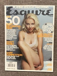 UK Esquire Magazine Scarlett Johansson May 2005 RARE No Label - Bild 1 von 1