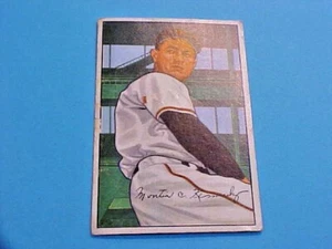 1952 Bowman Monte Kennedy #213 Sports Card NY Giants Baseball #N157 - Picture 1 of 3
