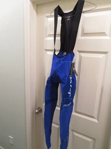 2023 ALE Team Jayco Alula Pro Cycling Team Thermal Fleece Bib Tights Medium M - Picture 1 of 13