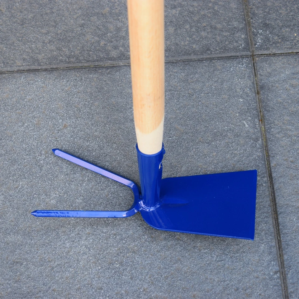 Digging Dutch Hand Fork Hoe Cultivator Gardening Tool Home Garden Farmer T10 - Image 1 of 1