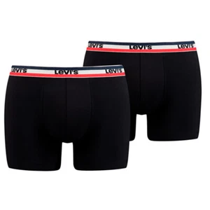 LEVIS Men SPRTSWR LOGO BOXER BRIEF schwarz - Bild 1 von 1