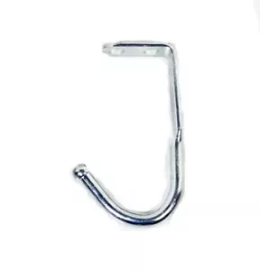 Single Prong Ceiling Coat ''J'' Hook for Lockers - Picture 1 of 2