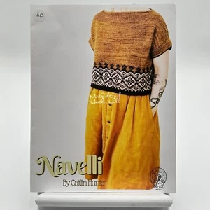 Navelli Knitting Pattern Leaflet By Caitlin Hunter Boyland Knits - Picture 1 of 5