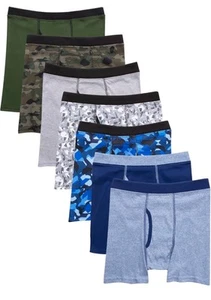 Hanes Boys' and Toddler Underwear, Comfort Flex and ComfortSoft Boxer Briefs, L - Picture 1 of 2