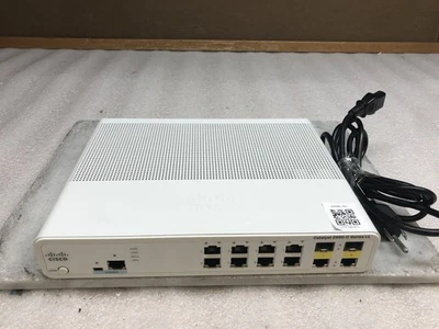 Cisco Catalyst 2960-C Series LL WS-C2960C-8TC-S 8 Port Port Ethernet Switch - Image 1 of 4