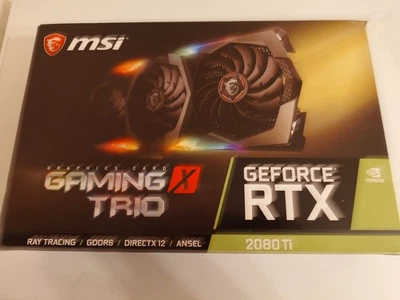 MSI GeForce RTX 2080 TI 11gb Gaming X Trio  Graphics Card - Image 1 of 4