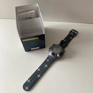 SWATCH WATCH YKA4000 JAMES BOND MOONRAKER BEAT ALUMINIUM WATCH VERY RARE W/BOX - Picture 1 of 13