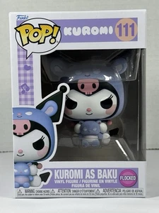Funko Pop! Kuromi - Kuromi As Baku #111 Flocked  - Picture 1 of 1