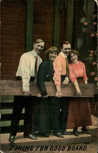 Pining for Good Board Postkarte Prairie Farm, WI 1912 - Bild 1 von 2