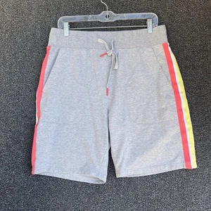 Psycho Bunny Shorts Mens Medium Gray Fleece - Picture 1 of 7