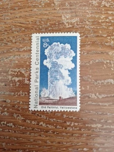 1972 8c Old Faithful, Yellowstone National Park Scott #1453 MNH  - Picture 1 of 2
