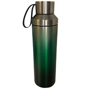 Starbucks Vacuum Insulated Gradient Green Water Bottle Tumbler Stainless 20oz - Picture 1 of 10