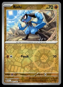RIOLU 81/142 COMMON STELLAR CROWN POKEMON - Picture 1 of 4