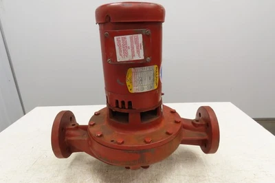 Bell & Gossett Series 80 Centrifugal Pump 1.5x1.5.x9.5" Flanged 80gpm 1.5Hp 460V - Image 1 of 4