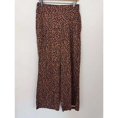 Old Navy L Petite Playa Wide Leg Spotted Pants - Image 1 of 4