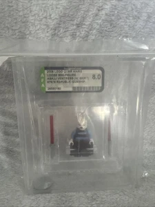 LEGO Star Wars Minifigure Asajj Ventress (Genuine) AFA GRADED 8.0 New - Picture 1 of 7
