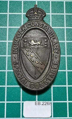 Norfolk Constabulary Special Constable Lapel Badge  EB-2268 - Image 1 of 2