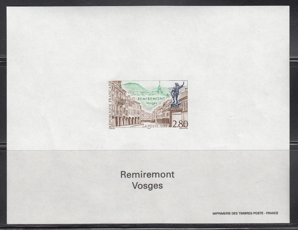 France Sc2459 Tourism, Remiremont, Vosges, Architecture, Deluxe Proof - Image 1 of 1