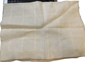 Ivory 28 count with 2 1/2" (54) squares outlined in Ivory Linen - Picture 1 of 2