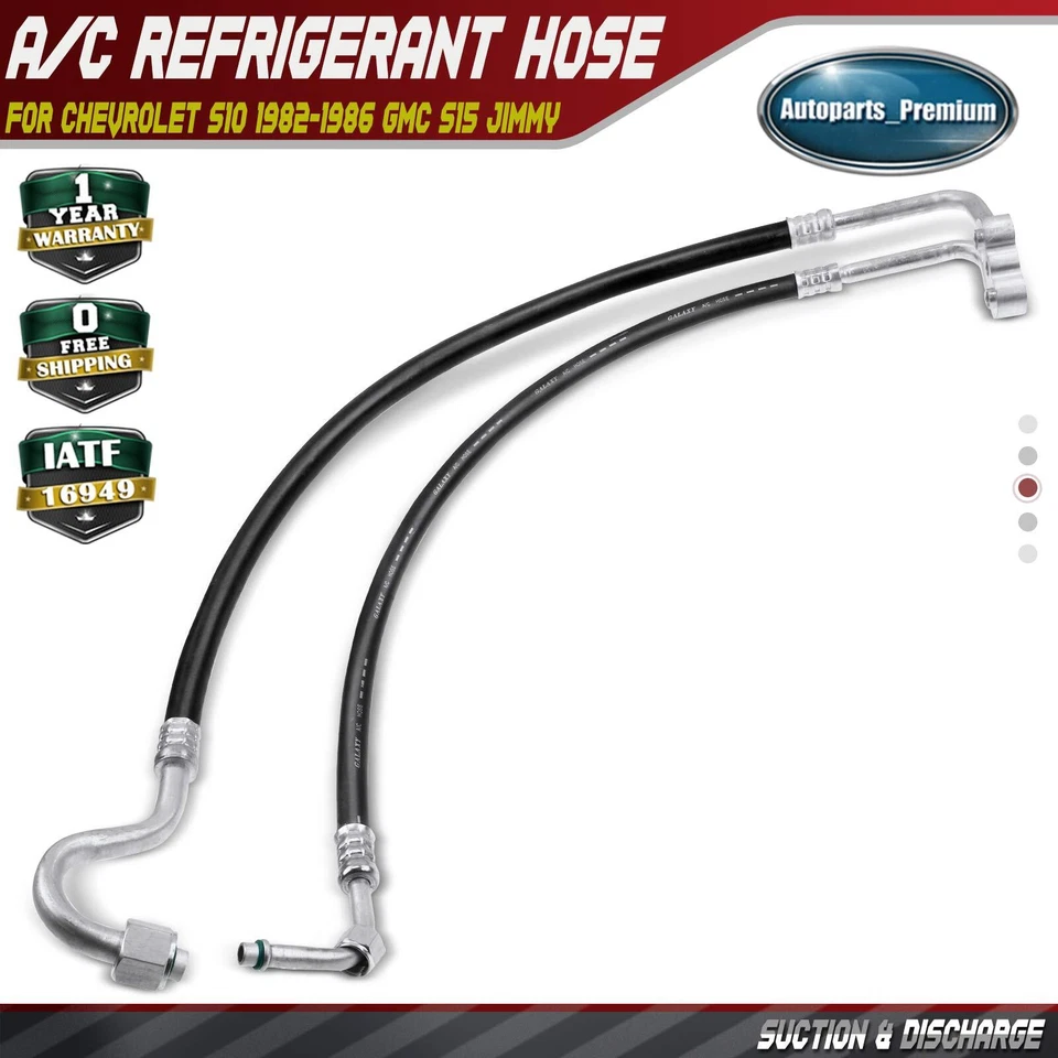 Conjunto de manguera colector de aire acondicionado para Chevrolet S10 1982-1986 S10 Blazer GMC S15 Jimmy Foto 1 de 4