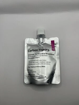 CARBON THERAPY N1 Facial Wet Mask Charcoal, Tea Tree Oil, Mineral Mud Breakout - Image 1 of 2