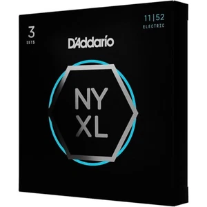 3 juegos de cuerdas para guitarra eléctrica D'Addario NYXL1152 NYXL1152-3P - Imagen 1 de 13
