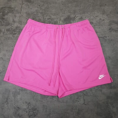 Pantalones Cortos de Baloncesto NIKE Flow Ropa Deportiva Malla Para Hombre Talla MEDIANA Rosa Foto 1 de 4