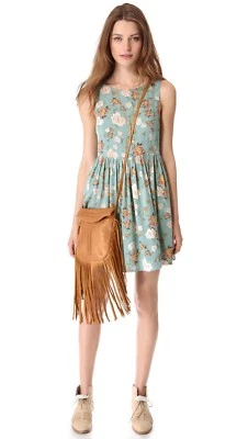 BOLSO BANDOLERA CON FLECOS CLEOBELLA MEMPHIS $271-Cuero-Marrón/Coñac-Occidental/Boho! Foto 1 de 4