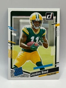 2023 Panini Donruss Jayden Reed Rated Rookie card base #334 - Picture 1 of 2