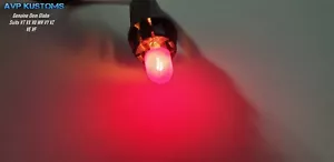 VT VX VU WH VY VZ VE VF GENUINE ILLUMINATING IGNITION BARREL LIGHT GLOBE RED - Picture 1 of 5