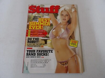 July 2007 Stuff #92 Sophie Monk sexy cover + Femme Fatale Desislava Kostova - Image 1 of 4