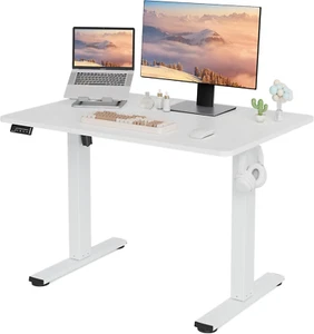 Electric Standing Desk Adjustable Height, 40X24 Inches Sit Stand up Desktop for - Picture 1 of 9