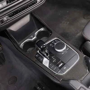 Passend zu BMW 1 2 F40 F44 Mittelkonsole Abdeckung Carbon Tuning Aufwertung - Bild 1 von 3