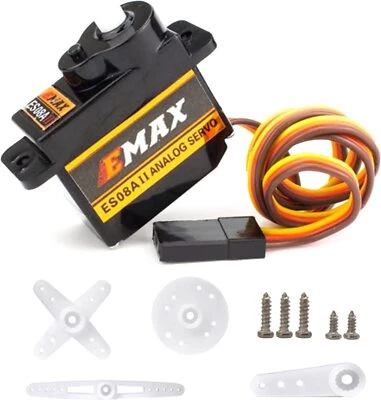 EMax ES08A II 8.6g Analog Servo | 15T Halterung für Axial SCX24 RC Modelle - Bild 1 von 4