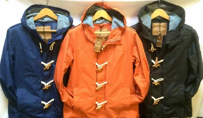 MEN'S BRAVE SOUL ZIP UP HOODED RAIN JACKET COAT TOGGLE SALE WAS £40 NOW £20 *** - Image 1 of 4