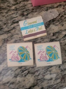 Vintage Matchbook Glenwood Hot Springs - Picture 1 of 5