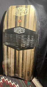 Morey Mach 11Tube Rail - Red and faux wood grain Body Boogie Board size 42"× 21" - Picture 1 of 9