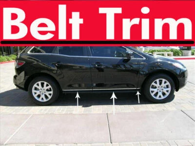 Kit de molduras laterales de carrocería cromadas flexibles 2007-2012 para Mazda CX-7 CX7 Foto 1 de 4